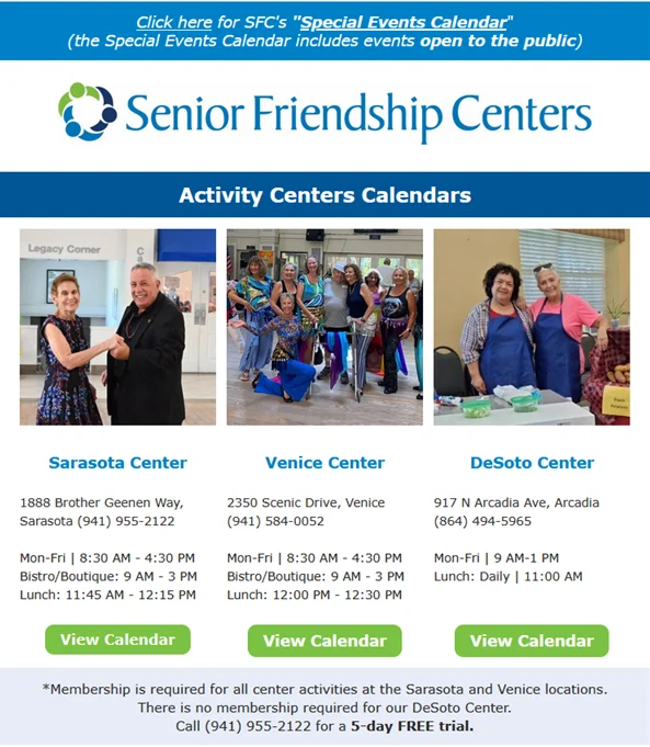 SFC Schedule